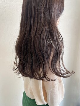 ブリーチなし○ミルクティーブラウン