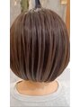 シンクヘアー(think hair by tori) 白髪ぼかしやわらかベージュ×艶やかピンク系ハイライト♪