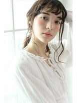 ヘアアンドメイク シークネクスト(HAIR&MAKE SeeK NEXT) 【SeeK NEXT】シースルーポニーテール