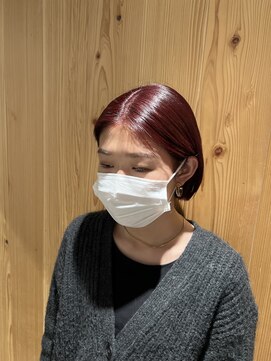 ゴウトゥデイ 渋谷MODI店(GO TODAY) ワインレッドカラー