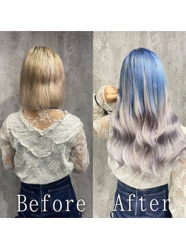 あるじゃんすー 神戸三宮店 アイスシルバー#シールエクステ#大人ガーリー#ラフウェーブ#神戸