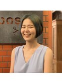 bosco【Ebe】ハイトーンブルー系ボブ