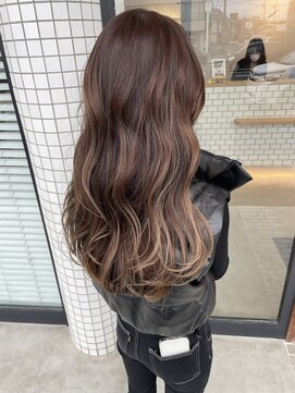 グランデュール 浜松東若林店(GRANDEUR) ナチュラルグラデーションブラウンカラー