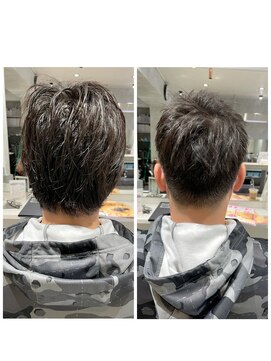 アイディール 本町本店(:ideal) 【メンズカット】毎日のセットが楽になるショートスタイル♪