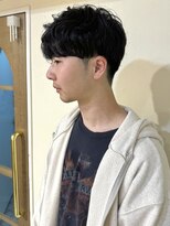 ナチュラルマッシュ　ニュアンスパーマ