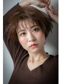 透けバングヘルシースタイルくせ毛ショートw浦和20代30代40代