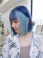 リル 溝の口(LiL) ブルー×水色 ツートーンカラー！