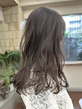 パークレーン アイス イヴェン(park lane ICI yeven) ブリーチなし くすみブラウン グレージュ 秋カラー/momoka