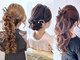 タクミ(Takumi)の写真/顔周りにもこだわるお洒落で崩れにくいトレンドヘアセット♪シニヨンアレンジ大好評！高技術を低価格で◎