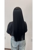 ロングストレートヘア