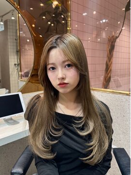 ハローバイシー 仙台(Hello by Sea) メルティカラー×フェミニンロング[似合わせカット/レイヤー]