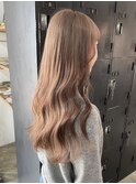 20代30代40代デザインカラーブリーチ1回ベージュカラー
