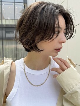 トルネード(TORNADO) 外国人風 カーテンバング ショートボブ ショートボブ A0502