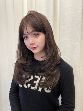 ボタン ハカタ(VOTAN hakata) 【前田七音】レイヤーカット/くすみカラー/赤み消し