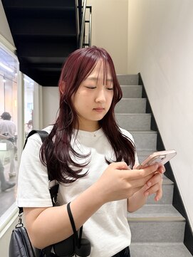 デイジードゥ(Daisy duex) 1ブリーチで作る暖色カラー