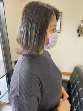 ルフテ(LOFTE) レイヤーボブ×グレージュカラー★