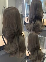 アルドーレフィエロ シンサイバシ(Ardore fiero shinsaibashi)&nbsp;透明感ブラウン/くすみベージュ【小山田繭】20代30代40代