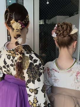 アルカナ 明治神宮前原宿(ARCANA) ヘアセット ヘアアレンジ 編み下ろし