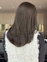 メゾンマイル 恵比寿(maison mile)&nbsp;オリーブグレージュ/透明感カラー/レイヤーカット/恵比寿サロン