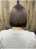ぱつっとボブ