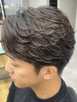ナム 錦糸町(NAM)&nbsp;MEN'S HAIR/ブルーブラック/フェザーパーマ/錦糸町