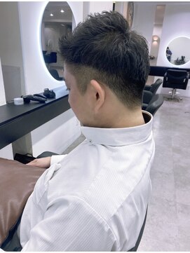 グランドライン(GRAND LINE) 《GRANDLINE友田千栄》メンズ黒髪ビジネススタイル　韓国ヘア