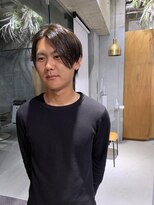 リル 住吉店(LiL) センターパート×ブラウン