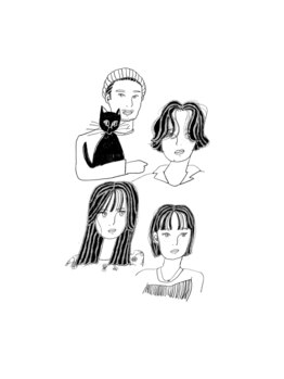 ボボヘアー(BOBO hair)の写真/ゆったりした穏やかな場所で心もリラックスして、ちょっとだけカワイク、キレイに、より自分らしく