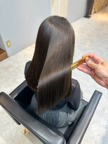 オルメント 天満 南森町(ORL'MENT) 20代30代40代ストレートアッシュページュ髪質改善カラー