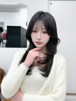 コーボ 柏(COVO) レイヤーカット ハッシュカット ミディアムレイヤー