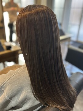 アレッタ 大森町(aletta) 大人女性の艶髪ハイライト＋髪質改善