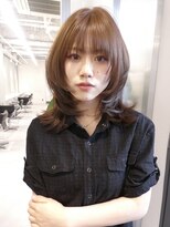ディーン ジュスィ 栄店(DEAN JECY) ダブルカラーとレイヤーたっぷりで動きのあるStyleに