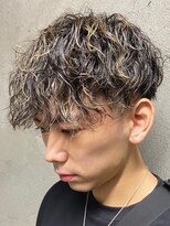 テンダー 川崎(TENDER) 682ハイライトメッシュツイストスパイラル刈り上げ無造作ヘア