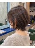 辻堂白髪染めカット¥5900/大人くびれレイヤーボブ艶髪