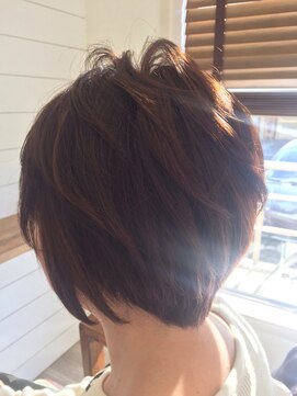 ヘアアトリエ バル(hair atelier bal) サイドアシメショートボブ