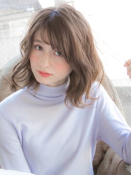 リリアン 青山(relian) 切りっぱなしふんわりボブ☆relian青山