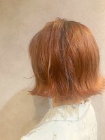 ヘアサロンエム 川越(HAIR SALON M)&nbsp;外ハネボブ/アッシュブラウン/ネオウルフ/デザインカラー