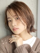 モーラ 浅香山店(MOLLA) ボブヘアは甘すぎない【夏カラー/グレーベージュ】