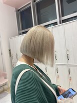 リー 梅田(Lee)&nbsp;ボブ×ホワイトベージュ