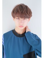 ガリカ シーム(Gallica/SEAM)&nbsp;外国人風グレージュカラー×束感ショートツーブロックマッシュ☆