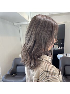 ピヨン 心斎橋(piLLon) グレージュ　ブリーチ2回