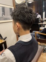 アイリーヘアデザイン(IRIE HAIR DESIGN) 【IRIE HAIR赤坂】ツーブロック×アップバング