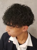 グラ デザイン アンド ヘアー 四条大宮店(GRAS DESIGN & HAIR by HEADLIGHT) メンズパーマ_743m1589