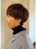 20代30代40代イメチェン似合わせカットフルバングマッシュ