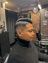 ブロートーキョー 有楽町店(Bro Tokyo)&nbsp;スキンフェードサイドパートスタイル