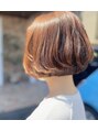 マル 薬院浄水店(MAR.co)&nbsp;韓国風ナチュラルボブ。やさしさ溢れるスタイル。