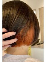 アズールサン 草加西口店(azule-sun)&nbsp;インナーカラー,オレンジ,韓国風【草加】