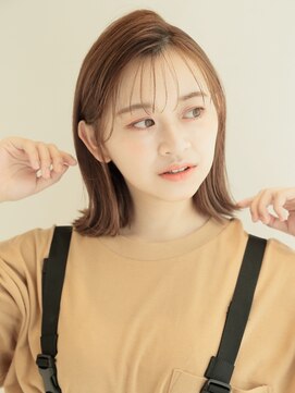 ロンド レグリーズ 立川(Lond leglise) タッセルボブ/ミニボブ/フェイスレイヤー/顔まわり/グレージュ