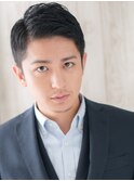 爽やか七三分けオールバック/ビジカジ刈り上げショートa新所沢!