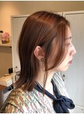 大人可愛い小顔ニュアンスカラー/ヘルシースタイル艶髪/髪質改善